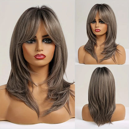 20-Inch Blonde Curly Synthetic Wig