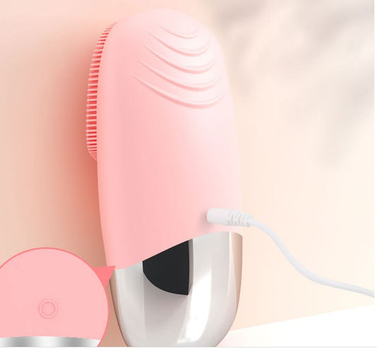 Mini Electric Silicone Face Cleansing Brush